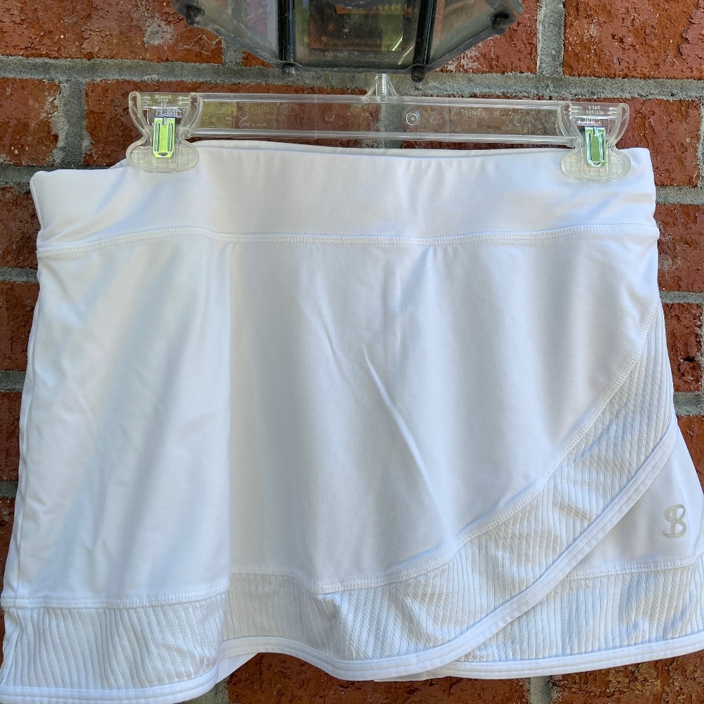 Sofibella White Tennis/Pickleball skirt